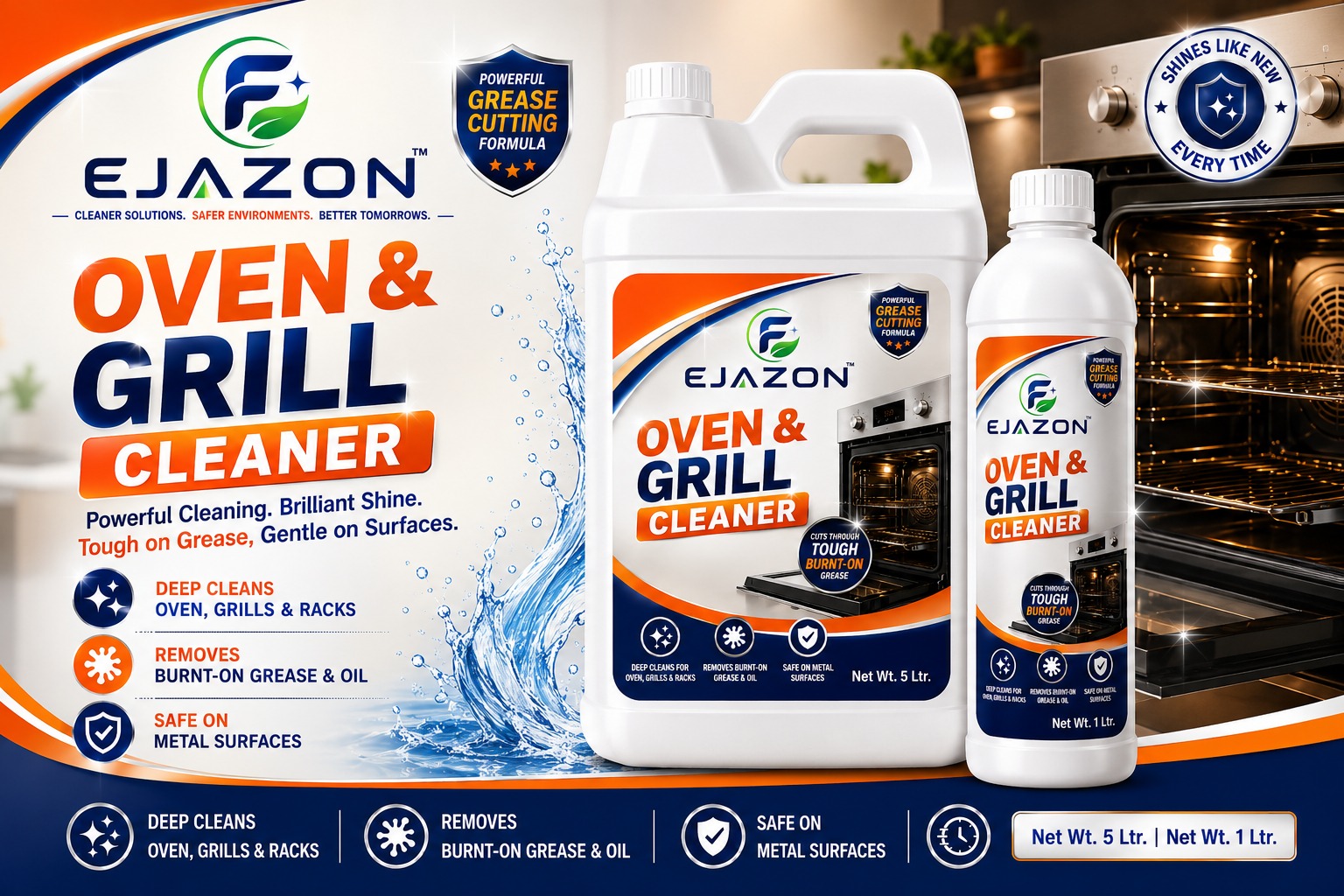 Ejazon Oven and Grill Cleaner