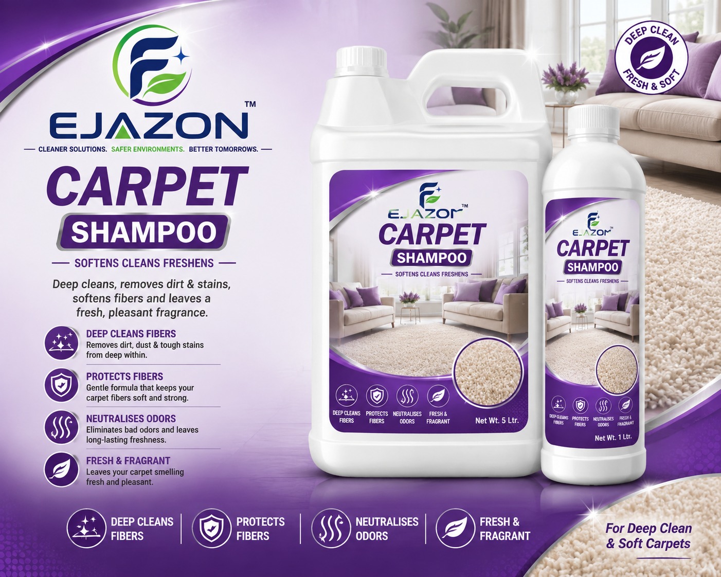 Ejazon Carpet Shampoo