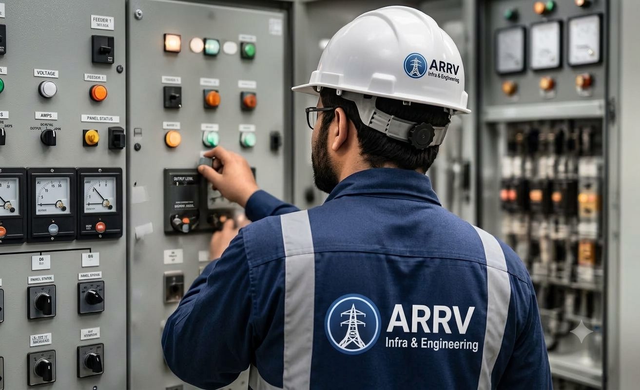 Panel testing & commissioning