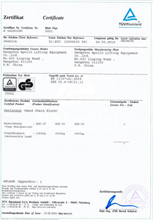 Certificate 1