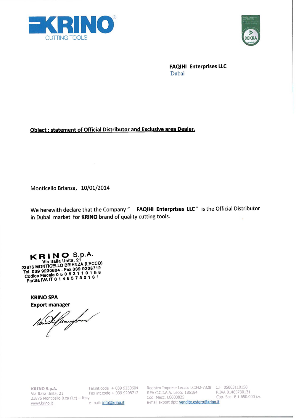 Certificate 11