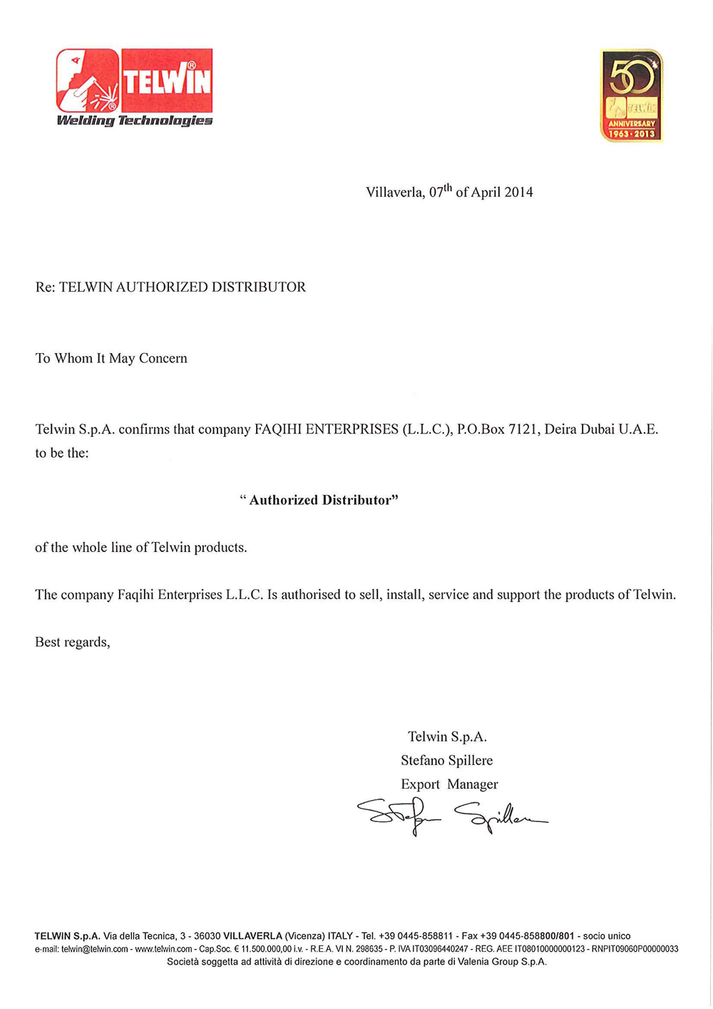 Certificate 23