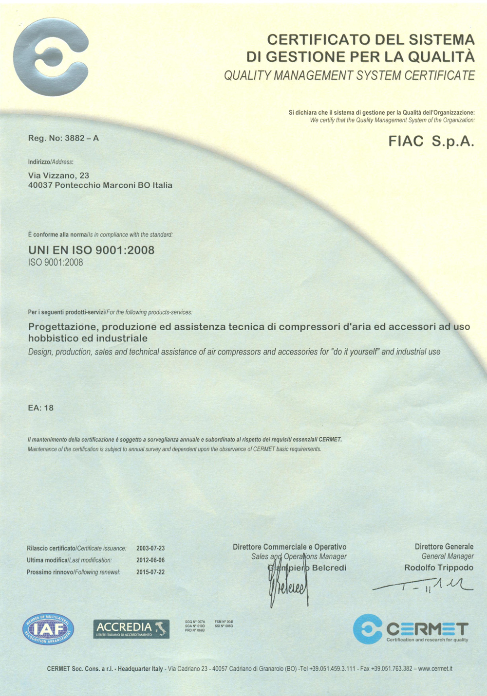 Certificate 7