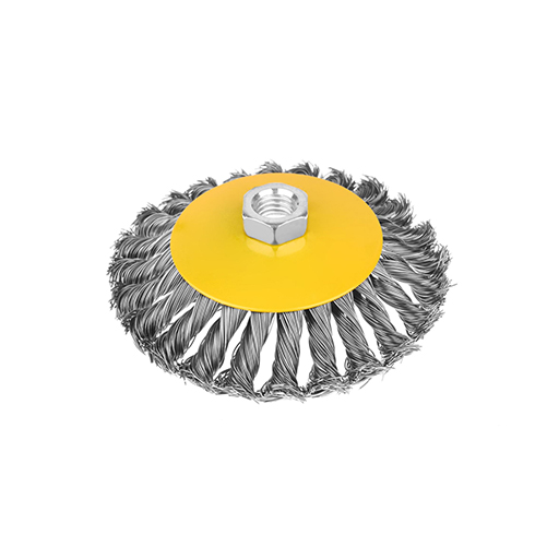 Industrial Wire Cup Brush 100mm Knotted