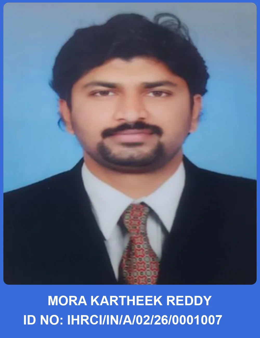 MORA KARTHEEK REDDY