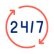 24/7 support