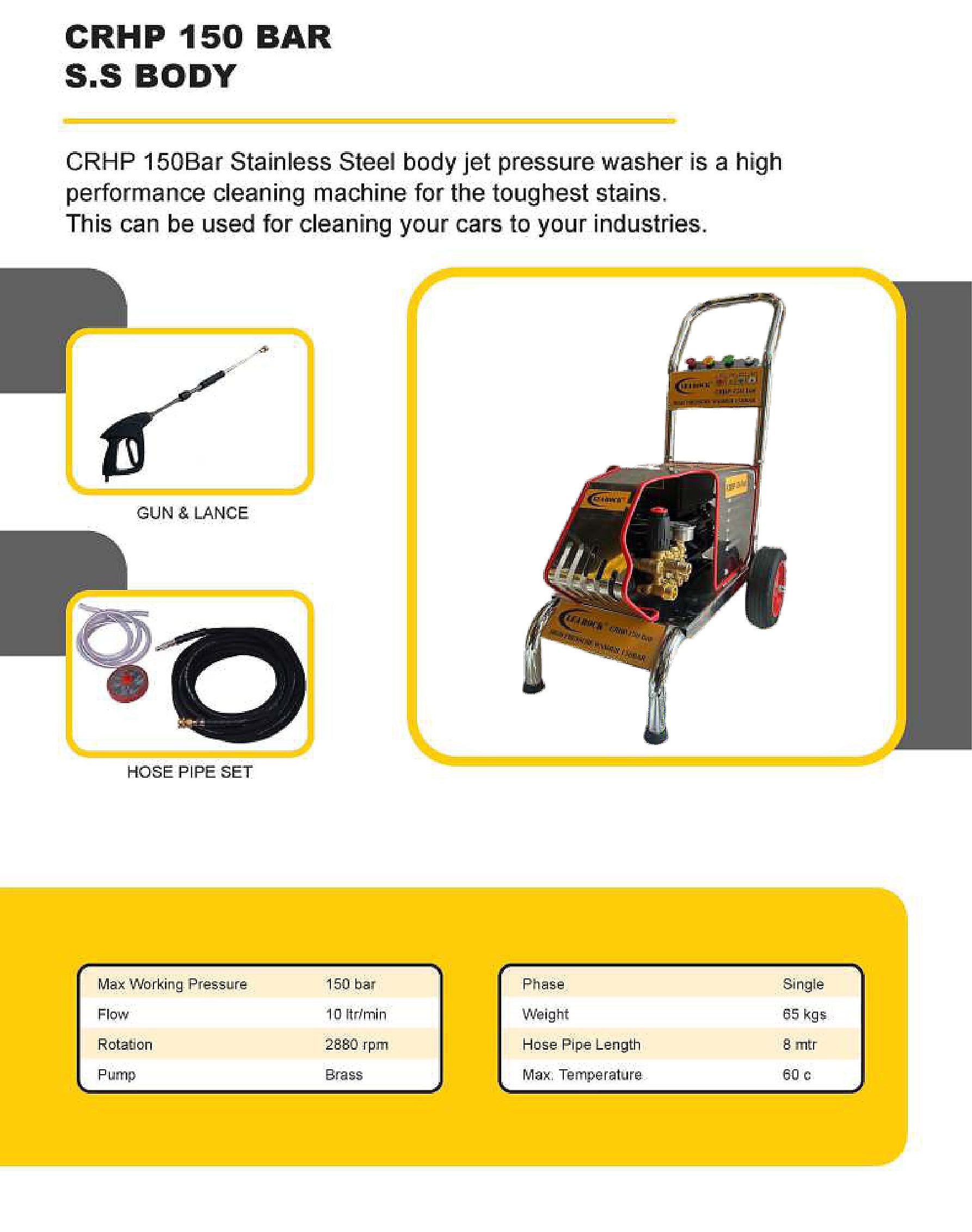 Compact High Pressure Washer