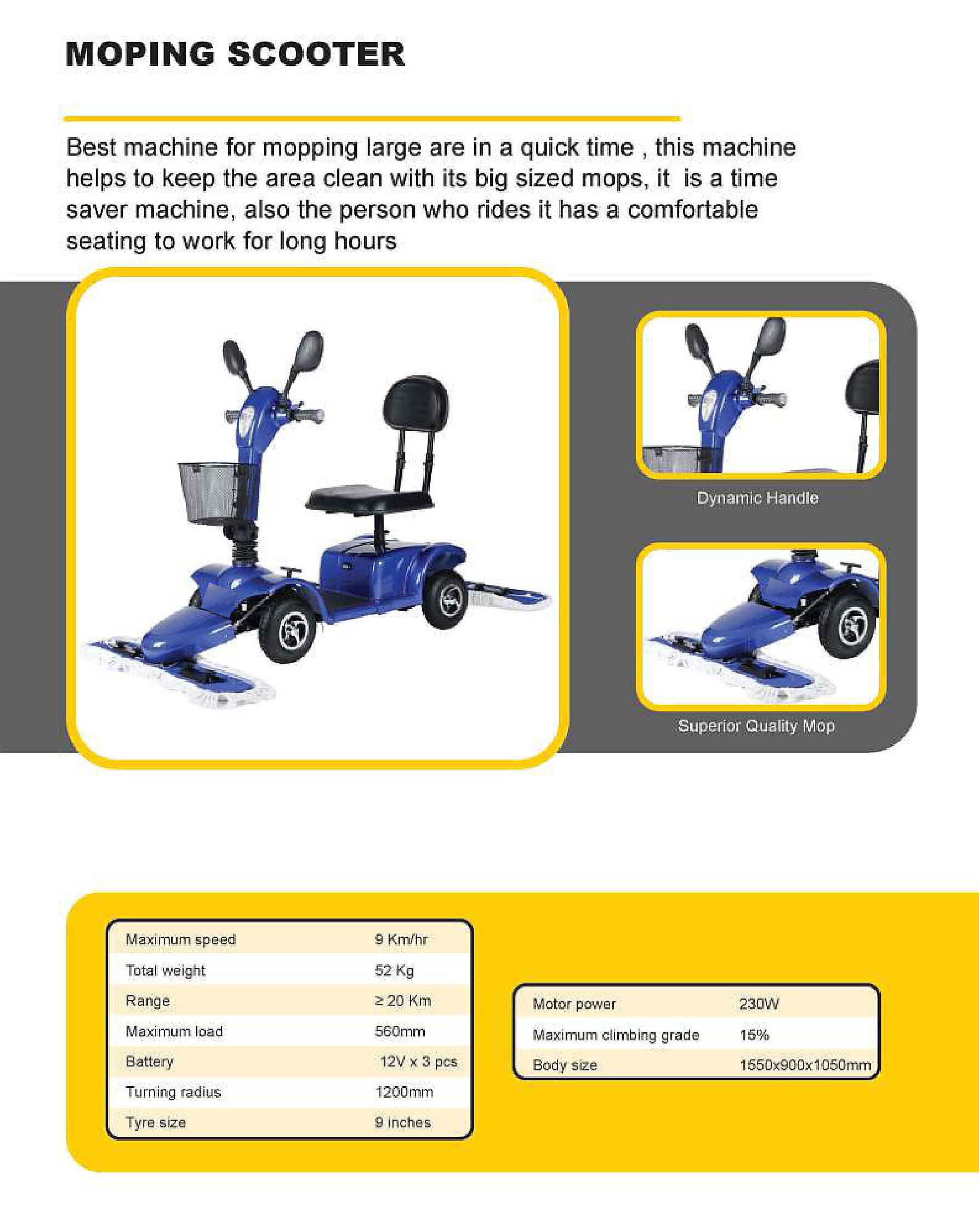 Moping Scooter