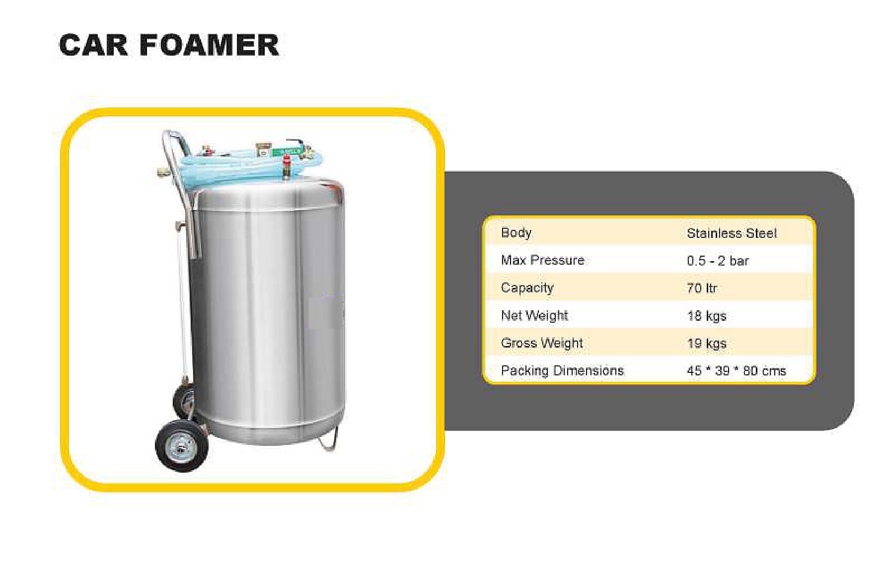 Car Foamer