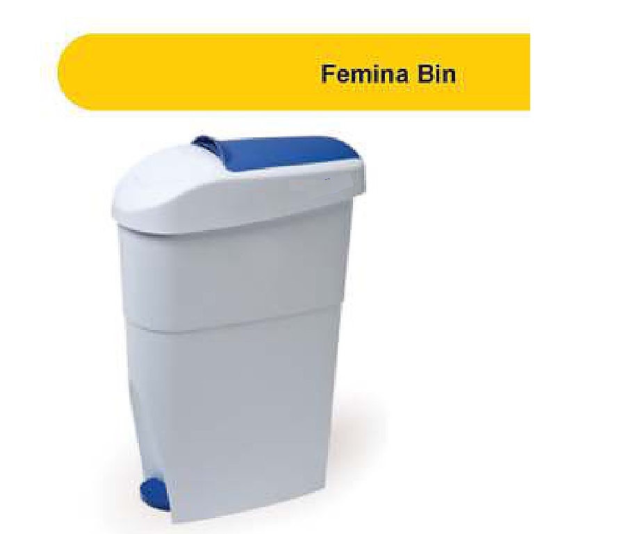Plastic Swing Top Bin